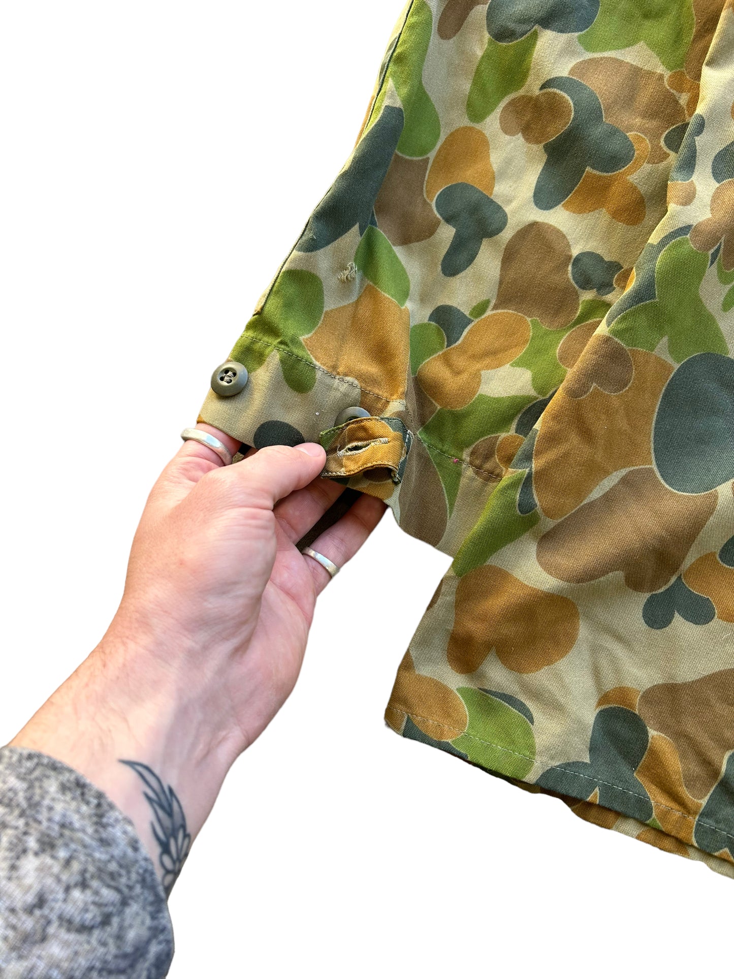 Vintage Camo Army Jacket