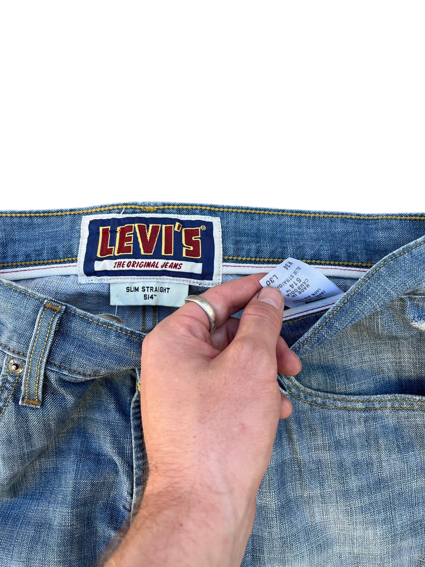 Vintage Levis 514 Denim Jeans