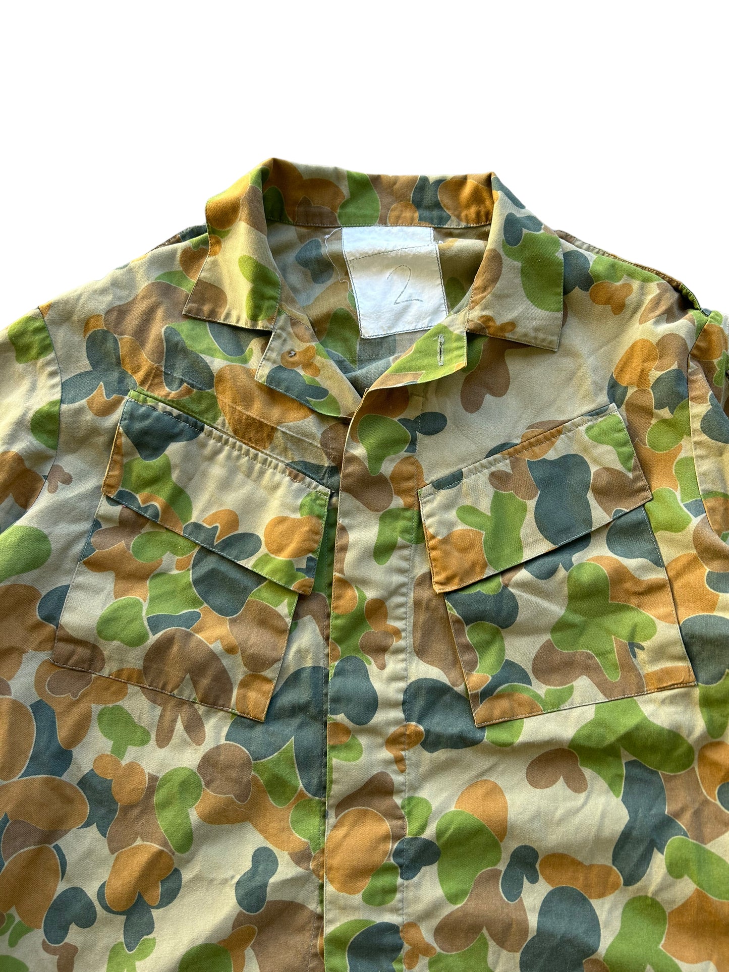 Vintage Camo Army Jacket