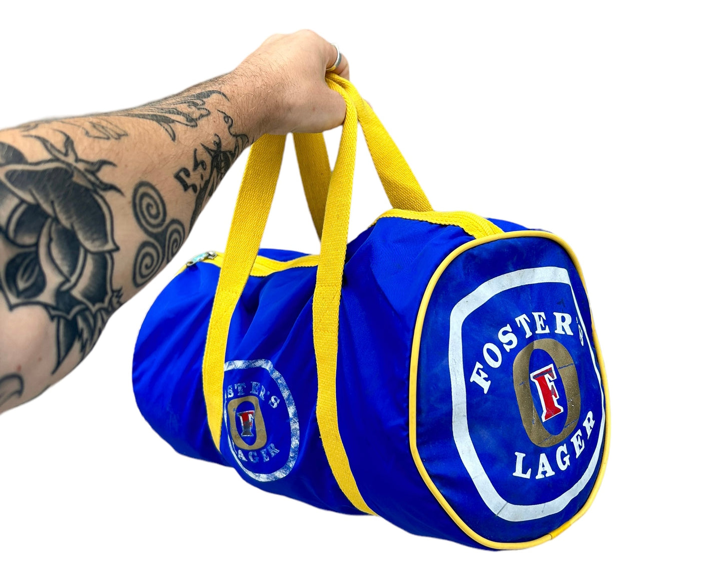 Vintage Fosters Lager Mini Duffle Bag