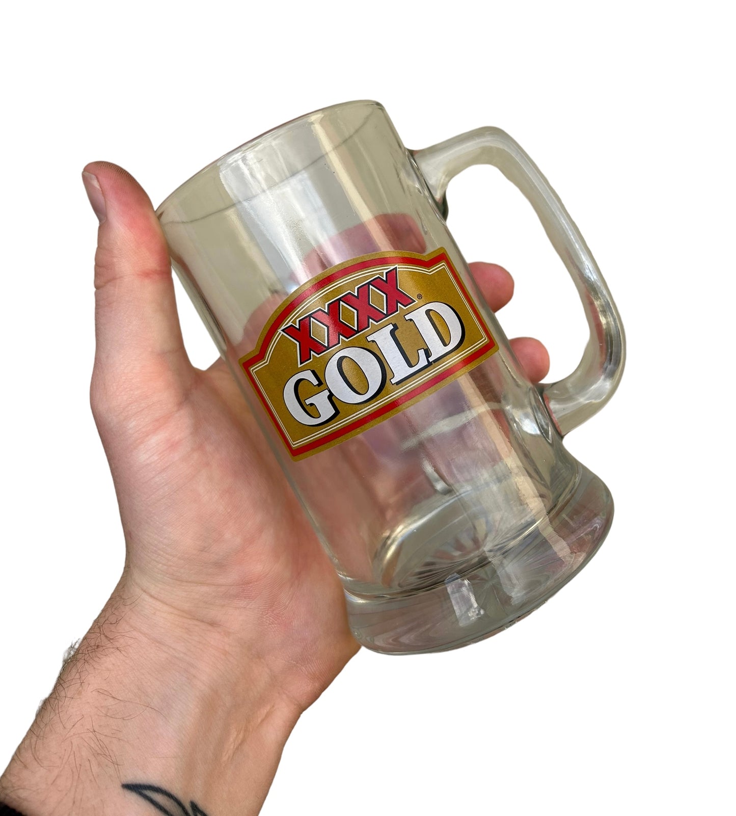 XXXX Gold Glass Stein
