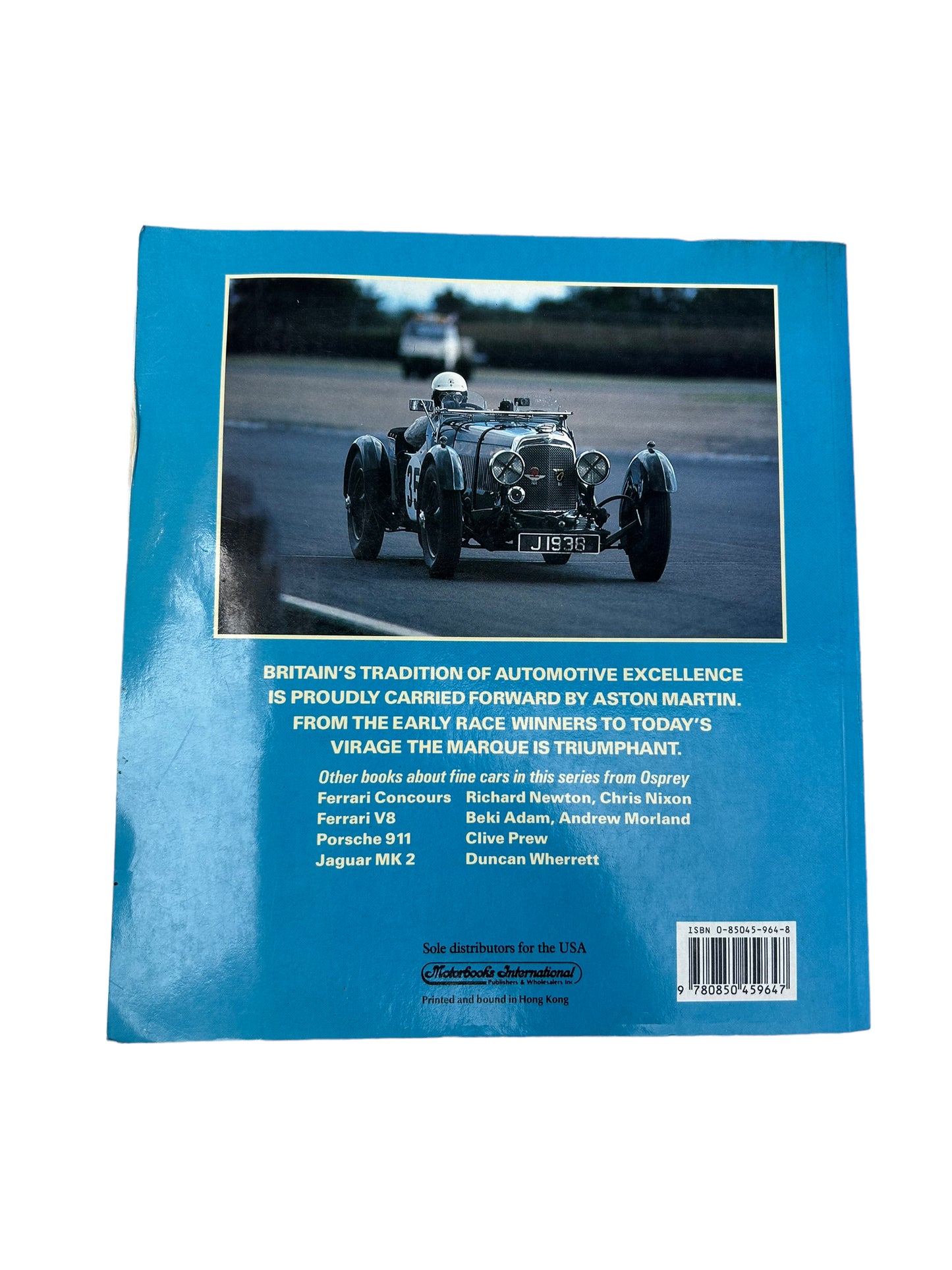 1991 Aston Martin Book
