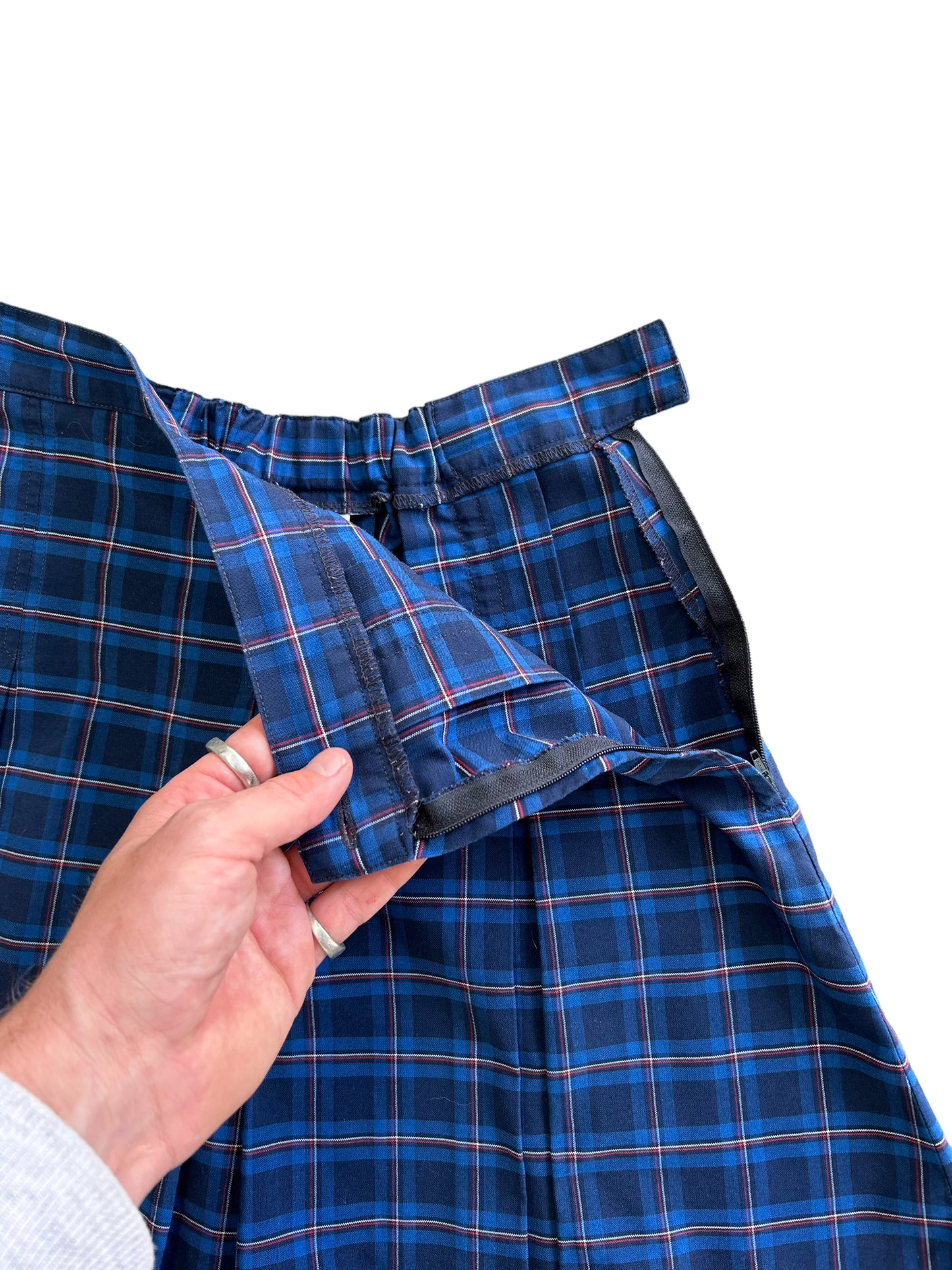 Vintage Plaid Skirt