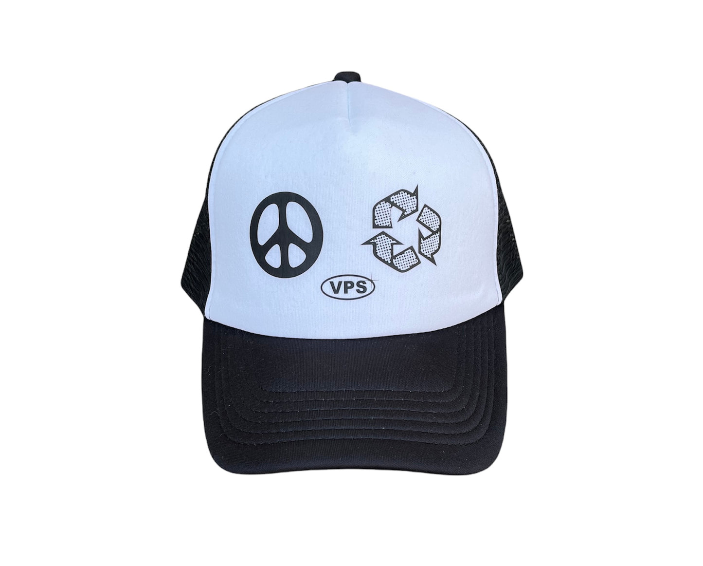 Peace & Recycle Trucker