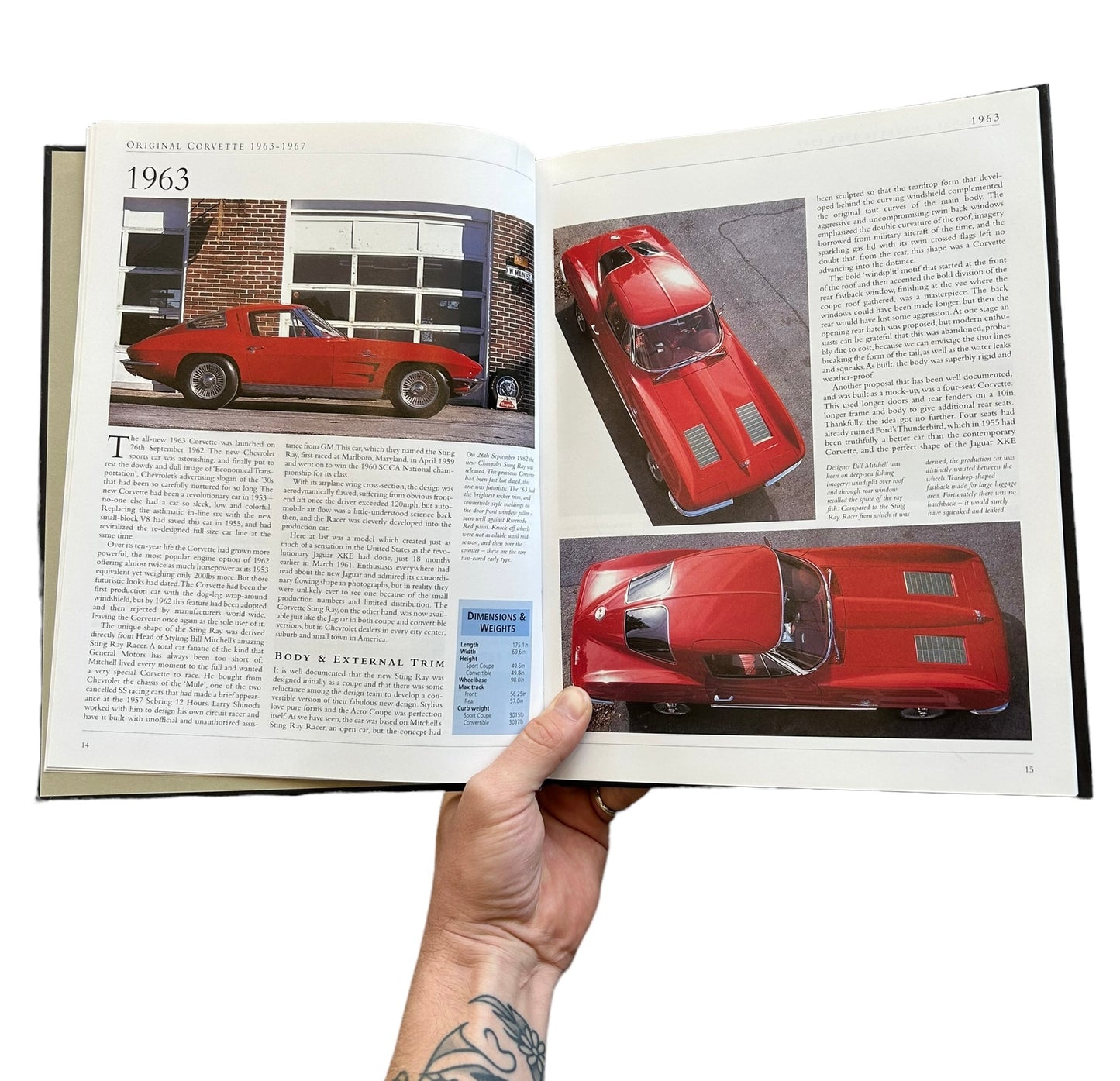 1963-67 Corvette Hardcover