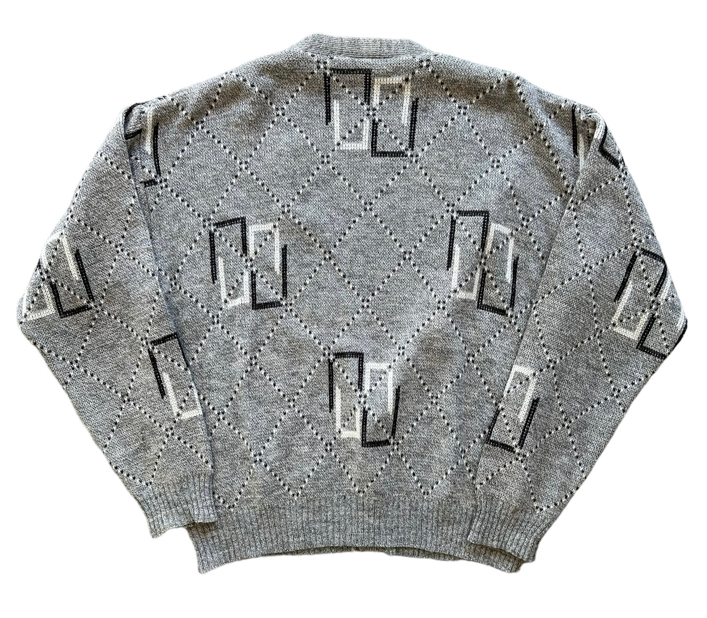 Vintage Button Down Knit Sweater