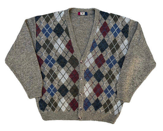 Vintage Button Down Knit Sweater