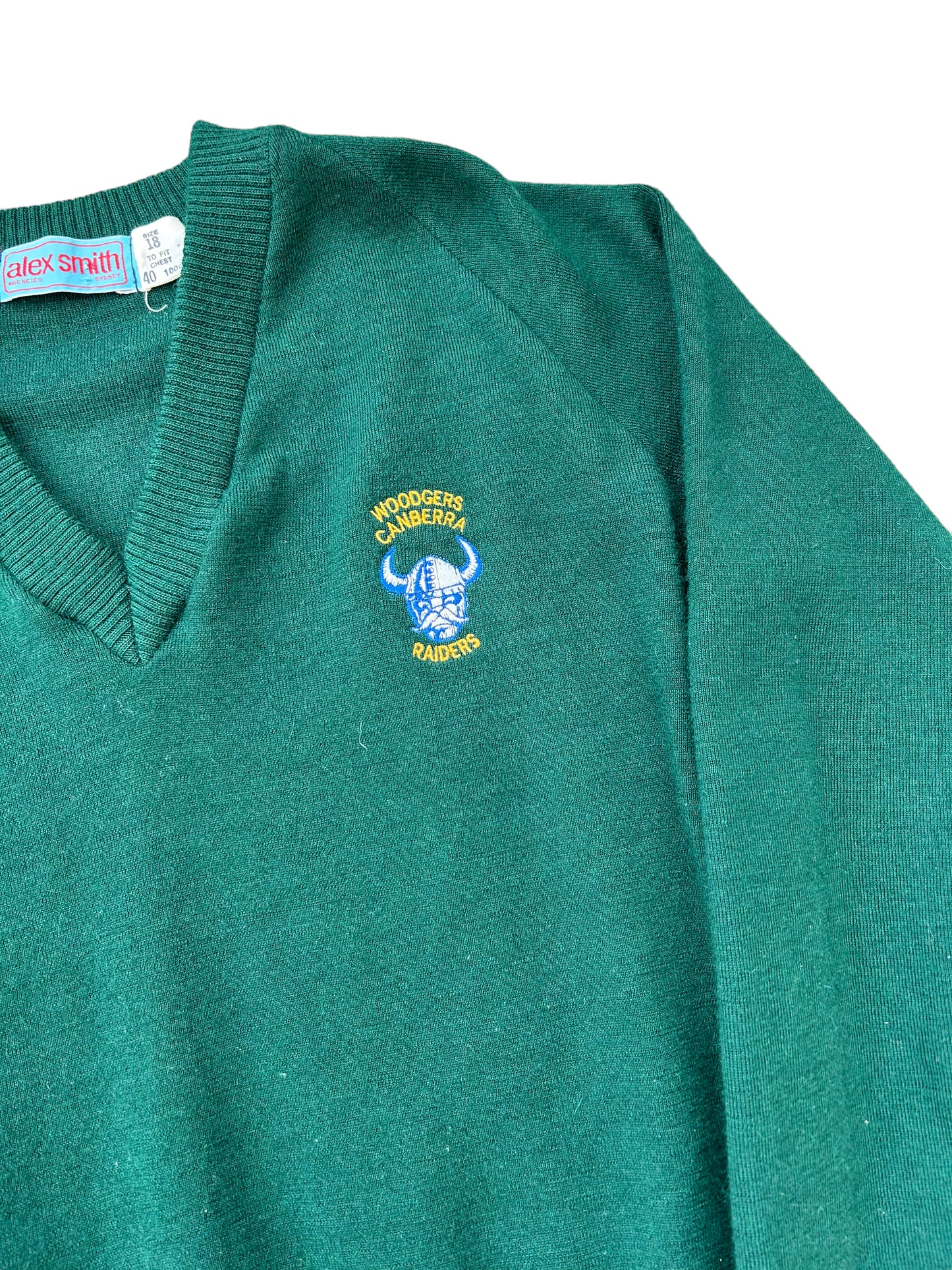 1989 Canberra Raiders Knit Sweater