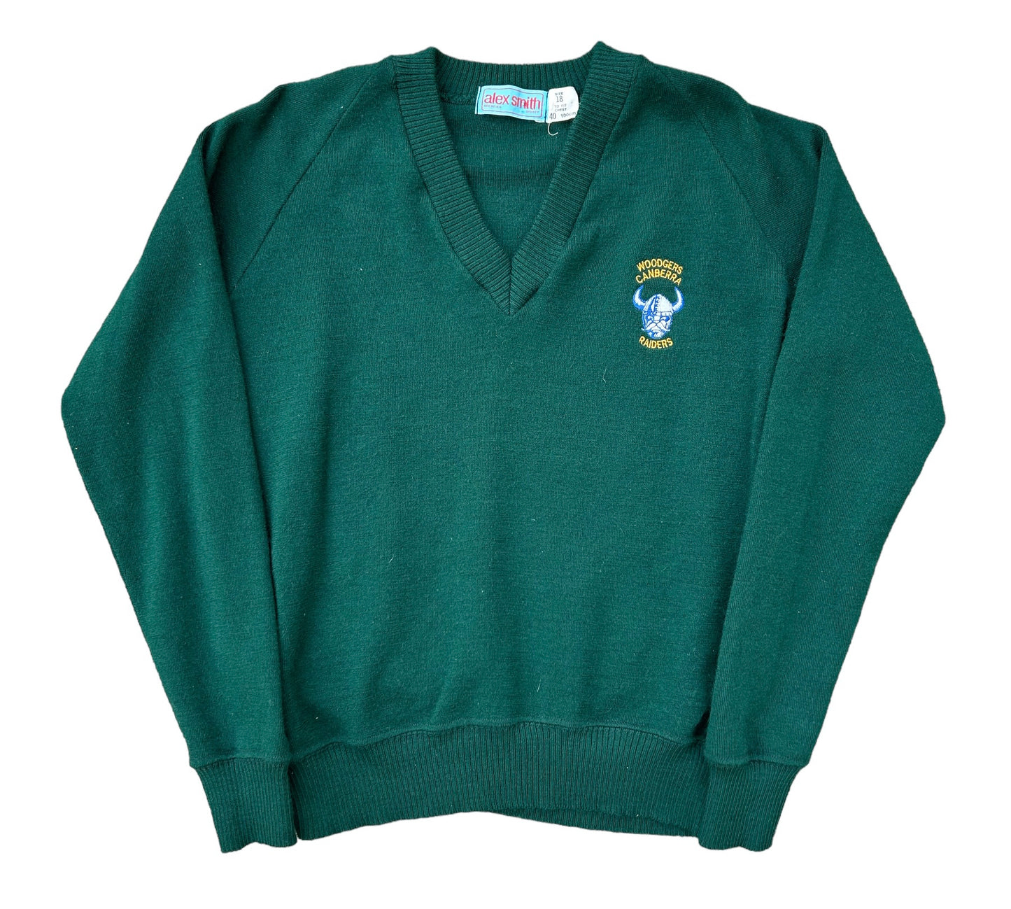 1989 Canberra Raiders Knit Sweater