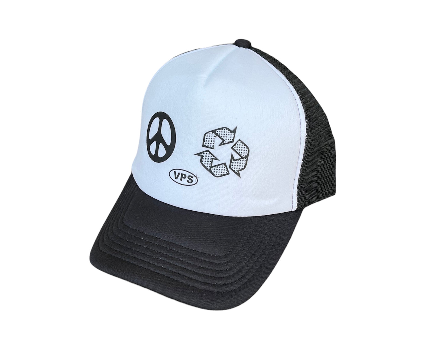 Peace & Recycle Trucker